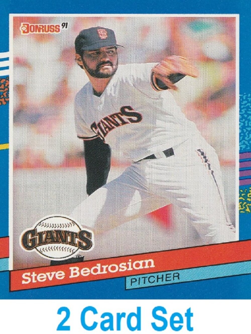 Steve Bedrosian Baseball Card Collection